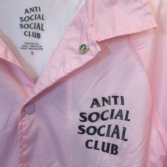 ANTI Social Social Club Coaches jacket, Small Oversized - Picture 3 of 10